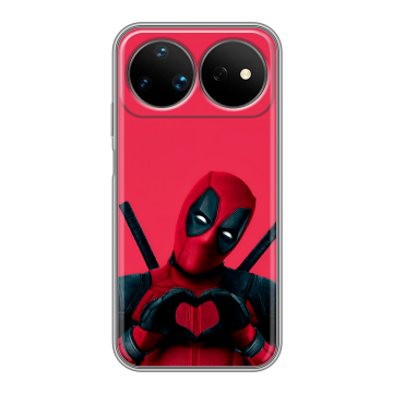 Силиконовый чехол на Huawei Nova 16 Ultra с принтом Дедпул Deadpool Силиконовый чехол на Huawei Nova 16 Ultra с принтом Дедпул Deadpool