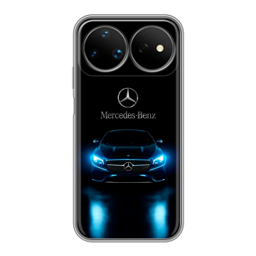 Силиконовый чехол на Huawei Nova 16 Ultra с принтом Mercedes Мерседес Силиконовый чехол на Huawei Nova 16 Ultra с принтом Mercedes Мерседес