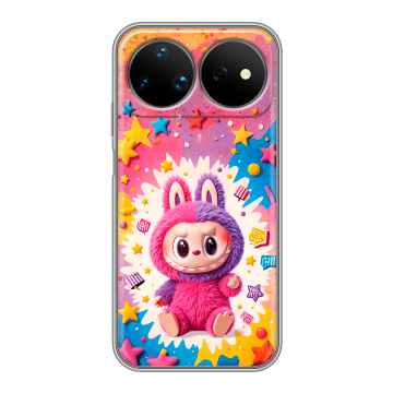 Силиконовый чехол на Huawei Nova 16 Ultra с принтом Labubu Лабубу Силиконовый чехол на Huawei Nova 16 Ultra с принтом Labubu Лабубу
