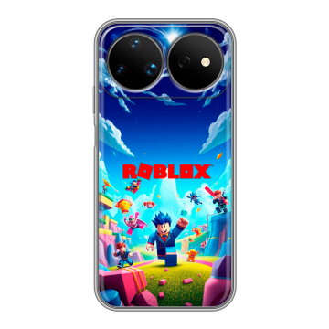 Силиконовый чехол на Huawei Nova 16 Ultra с принтом Roblox Роблокс Силиконовый чехол на Huawei Nova 16 Ultra с принтом Roblox Роблокс