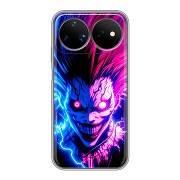 Силиконовый чехол на Huawei Nova 16 Ultra с принтом Death note Тетрадь смерти Силиконовый чехол на Huawei Nova 16 Ultra с принтом Death note Тетрадь смерти