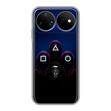 Силиконовый чехол на Huawei Nova 16 Ultra с принтом Игра Кальмара Силиконовый чехол на Huawei Nova 16 Ultra с принтом Игра Кальмара
