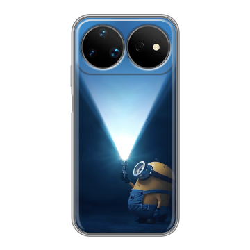 Силиконовый чехол на Huawei Nova 16 Ultra с принтом Миньоны Силиконовый чехол на Huawei Nova 16 Ultra с принтом Миньоны