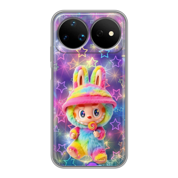 Силиконовый чехол на Huawei Nova 16 Ultra с принтом Labubu Лабубу Силиконовый чехол на Huawei Nova 16 Ultra с принтом Labubu Лабубу