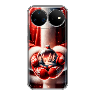 Силиконовый чехол на Huawei Nova 16 Ultra с принтом Новый год