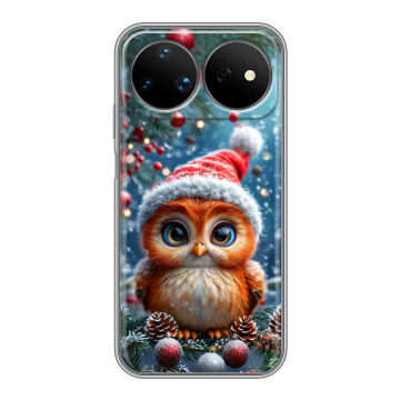 Силиконовый чехол на Huawei Nova 16 Ultra с принтом Новый год