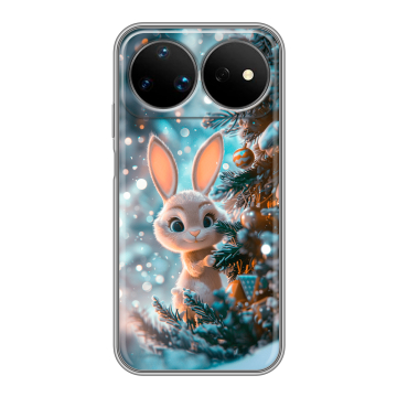 Силиконовый чехол на Huawei Nova 16 Ultra с принтом Новый год