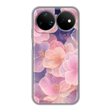 Силиконовый чехол на Huawei Nova 16 Ultra с принтом женский