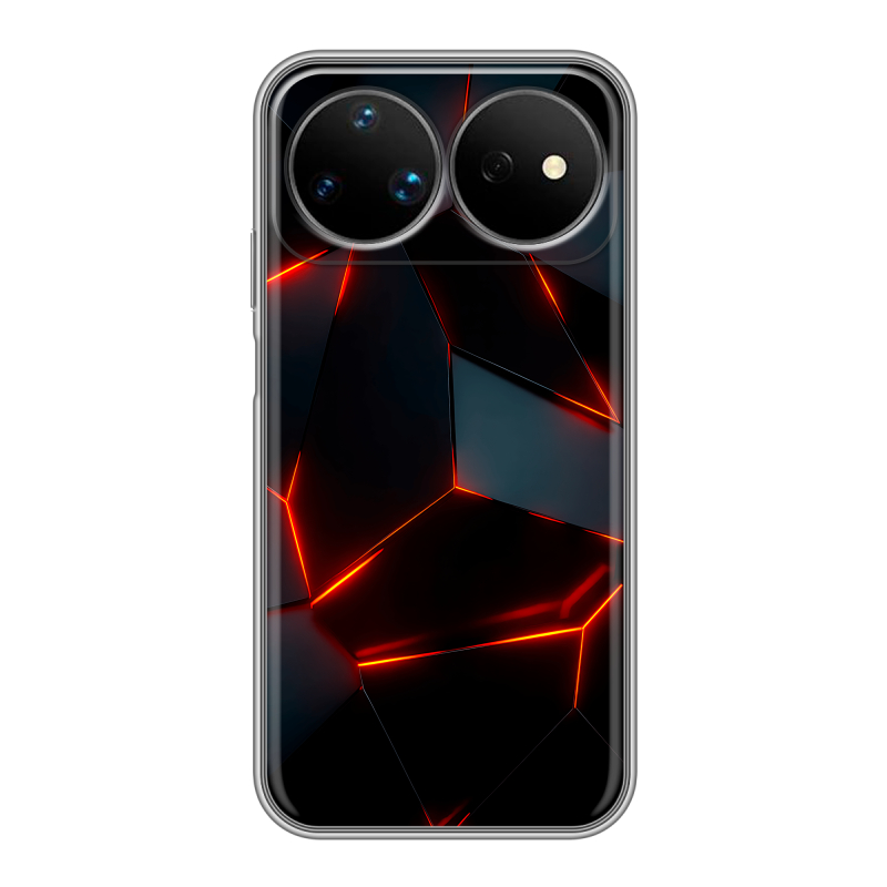 Силиконовый чехол на Huawei Nova 16 Ultra с принтом Яркие абстракции Силиконовый чехол на Huawei Nova 16 Ultra с принтом Яркие абстракции