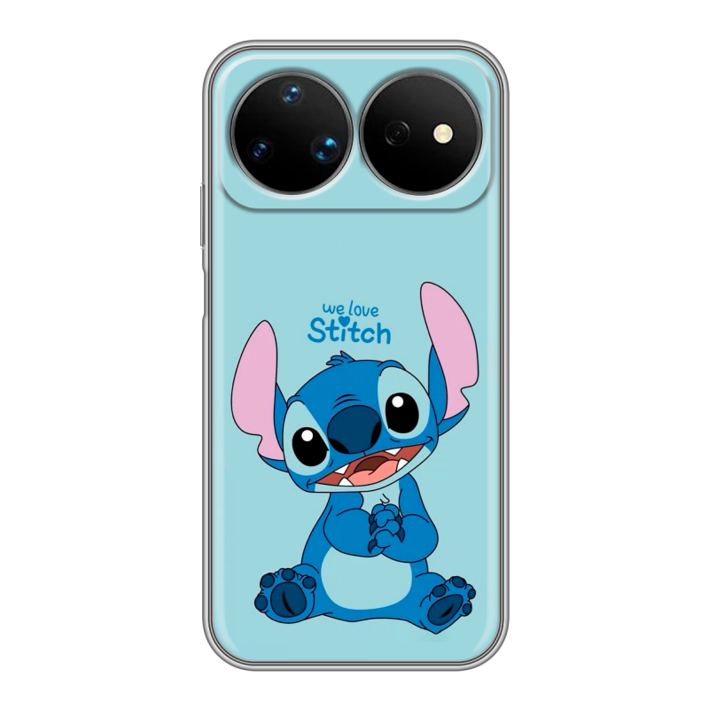 Силиконовый чехол на Huawei Nova 16 Ultra с принтом Лило и Стич Силиконовый чехол на Huawei Nova 16 Ultra с принтом Лило и Стич