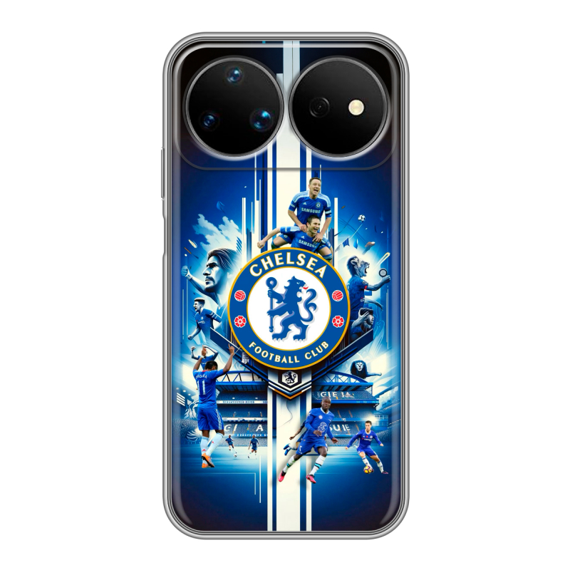 Силиконовый чехол на Huawei Nova 16 Ultra с принтом Chelsea Челси Силиконовый чехол на Huawei Nova 16 Ultra с принтом Chelsea Челси