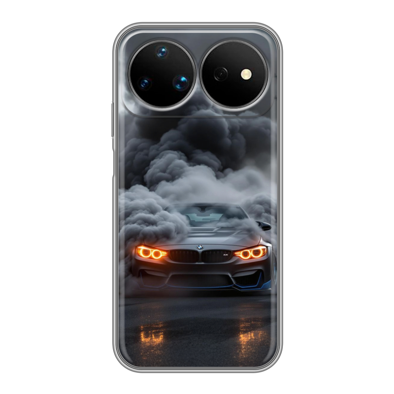 Силиконовый чехол на Huawei Nova 16 Ultra с принтом BMW БМВ Силиконовый чехол на Huawei Nova 16 Ultra с принтом BMW БМВ