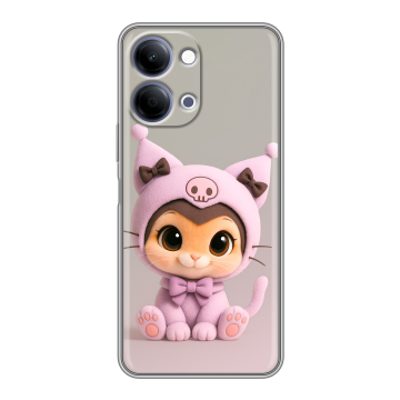 Силиконовый чехол на Vivo Y05 с принтом Куроми Kuromi 
