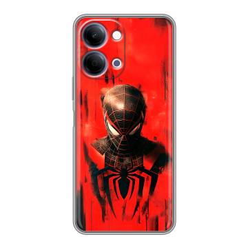 Силиконовый чехол на Vivo Y05 с принтом человек паук spiderman