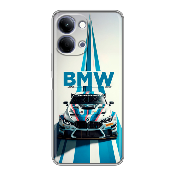 Силиконовый чехол на Vivo Y05 с принтом БМВ BMW
