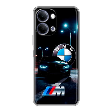 Силиконовый чехол на Vivo Y05 с принтом БМВ BMW