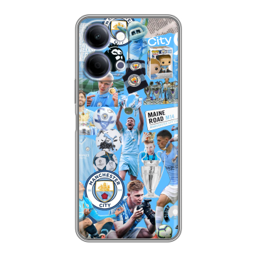 Силиконовый чехол на Vivo Y05 с принтом Man City Манчестер Сити Силиконовый чехол на Vivo Y05 с принтом Man City Манчестер Сити