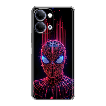 Силиконовый чехол на Vivo Y05 с принтом Spiderman Человек паук