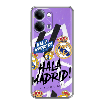 Силиконовый чехол на Vivo Y05 с принтом Real Madrid Реал Мадрид
