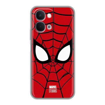 Силиконовый чехол на Vivo Y31d с принтом человек паук spiderman
