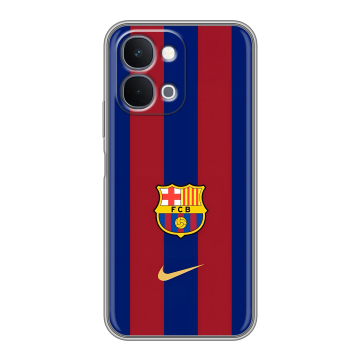 Силиконовый чехол на Vivo Y31d с принтом Барселона Barcelona