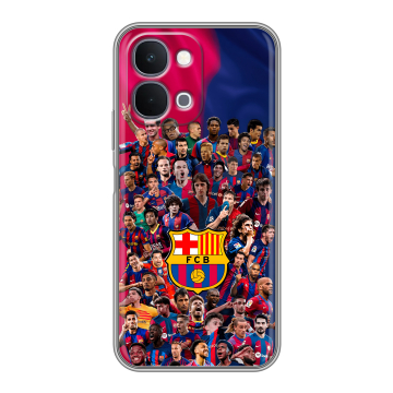 Силиконовый чехол на Vivo Y31d с принтом Барселона Barcelona