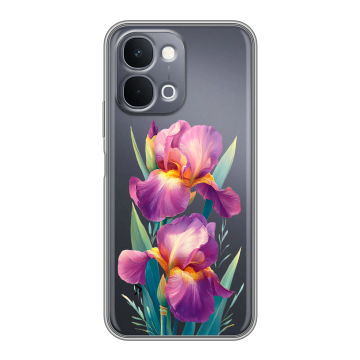 Силиконовый чехол на Vivo Y31d с принтом Цветы орхидеи Силиконовый чехол на Vivo Y31d с принтом Цветы орхидеи
