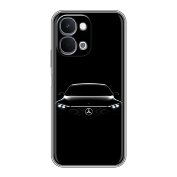 Силиконовый чехол на Vivo Y31d с принтом Mercedes Мерседес Силиконовый чехол на Vivo Y31d с принтом Mercedes Мерседес
