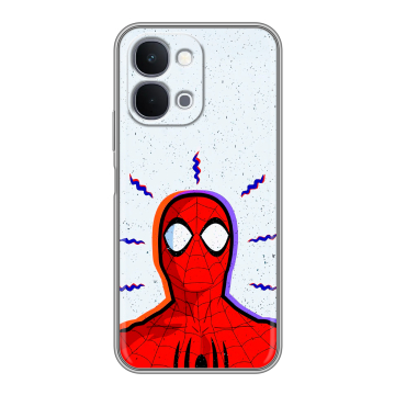 Силиконовый чехол на Vivo Y31d с принтом Spiderman Человек паук Силиконовый чехол на Vivo Y31d с принтом Spiderman Человек паук