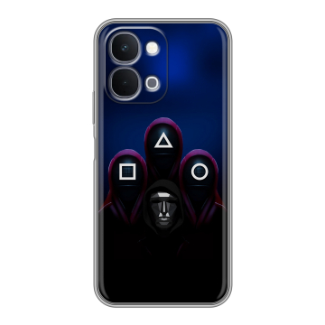 Силиконовый чехол на Vivo Y31d с принтом Игра Кальмара Силиконовый чехол на Vivo Y31d с принтом Игра Кальмара