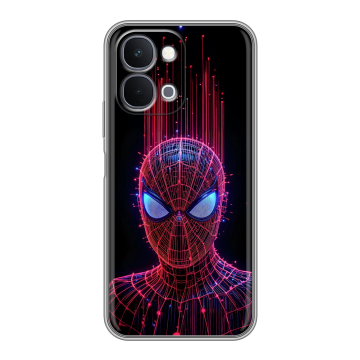Силиконовый чехол на Vivo Y31d с принтом Spiderman Человек паук