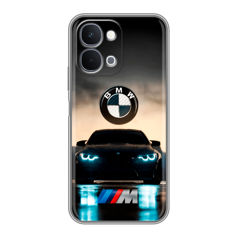 Силиконовый чехол на Vivo Y31d с принтом БМВ BMW Силиконовый чехол на Vivo Y31d с принтом БМВ BMW