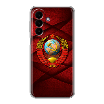 Силиконовый чехол на Samsung Galaxy A27 с принтом Герб СССР