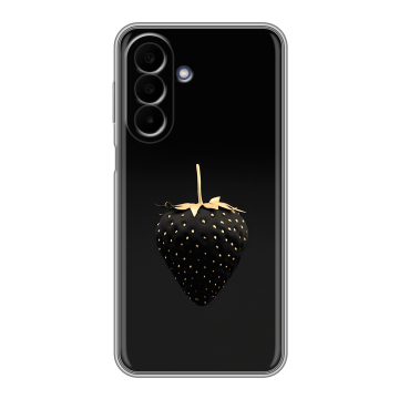 Силиконовый чехол на Samsung Galaxy A27 с принтом Черная клубника