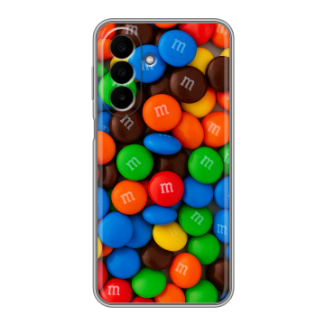 Силиконовый чехол на Samsung Galaxy A27 с принтом Конфеты