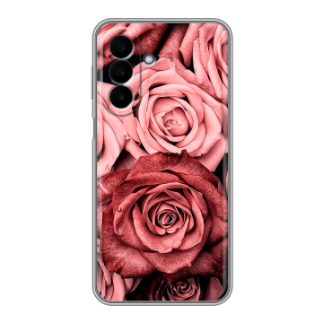Силиконовый чехол на Samsung Galaxy A27 с принтом Цветы розы