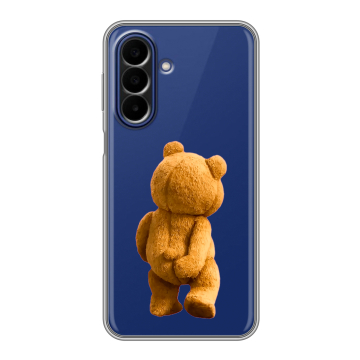 Силиконовый чехол на Samsung Galaxy A27 с принтом Медведь