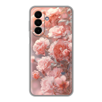 Силиконовый чехол на Samsung Galaxy A27 с принтом Розовые розы
