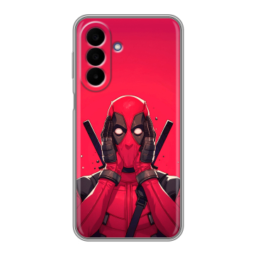 Силиконовый чехол на Samsung Galaxy A27 с принтом Дедпул Deadpool Силиконовый чехол на Samsung Galaxy A27 с принтом Дедпул Deadpool