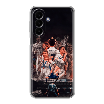Силиконовый чехол на Samsung Galaxy A27 с принтом Реал Роналдо Real Ronaldo Силиконовый чехол на Samsung Galaxy A27 с принтом Реал Роналдо Real Ronaldo