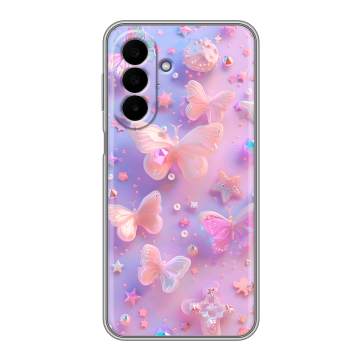 Силиконовый чехол на Samsung Galaxy A27 с принтом Бабочки Силиконовый чехол на Samsung Galaxy A27 с принтом Бабочки