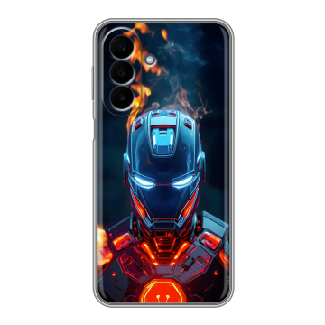 Силиконовый чехол на Samsung Galaxy A27 с принтом IronMan Железный человек Силиконовый чехол на Samsung Galaxy A27 с принтом IronMan Железный человек