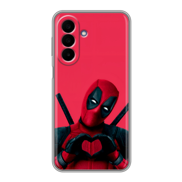 Силиконовый чехол на Samsung Galaxy A27 с принтом Дедпул Deadpool Силиконовый чехол на Samsung Galaxy A27 с принтом Дедпул Deadpool