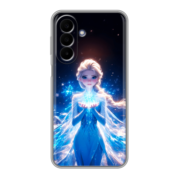 Силиконовый чехол на Samsung Galaxy A27 с принтом Холодное сердце Frozen