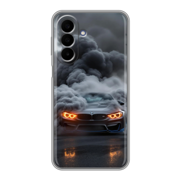 Силиконовый чехол на Samsung Galaxy A27 с принтом BMW БМВ Силиконовый чехол на Samsung Galaxy A27 с принтом BMW БМВ