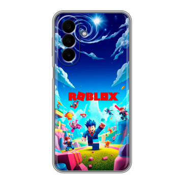 Силиконовый чехол на Samsung Galaxy A27 с принтом Roblox Роблокс Силиконовый чехол на Samsung Galaxy A27 с принтом Roblox Роблокс