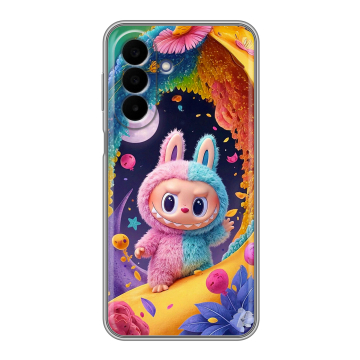 Силиконовый чехол на Samsung Galaxy A27 с принтом Labubu Лабубу Силиконовый чехол на Samsung Galaxy A27 с принтом Labubu Лабубу