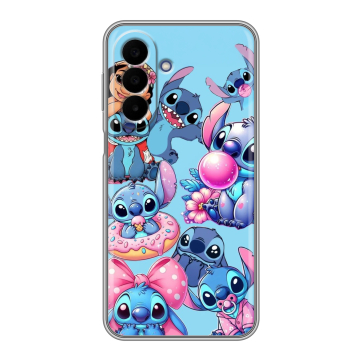 Силиконовый чехол на Samsung Galaxy A27 с принтом Лило и Стич Силиконовый чехол на Samsung Galaxy A27 с принтом Лило и Стич