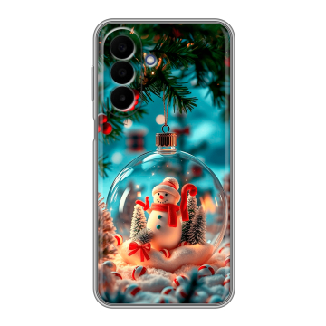 Силиконовый чехол на Samsung Galaxy A27 с принтом Новый год Силиконовый чехол на Samsung Galaxy A27 с принтом Новый год