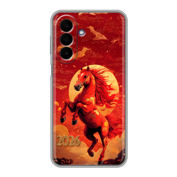 Силиконовый чехол на Samsung Galaxy A27 с принтом Новый год Силиконовый чехол на Samsung Galaxy A27 с принтом Новый год